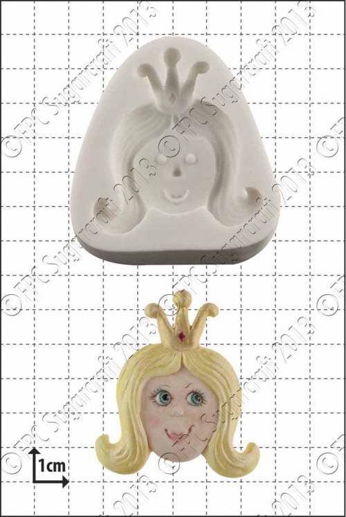 'Princess Face' Silicone Mould